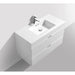 KubeBath Bliss Wall Mount Modern Bathroom Vanity KubeBath