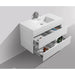 KubeBath Bliss Wall Mount Modern Bathroom Vanity KubeBath
