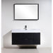 KubeBath Bliss Wall Mount Modern Bathroom Vanity KubeBath