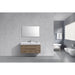 KubeBath Bliss Butternut Wall Mount Modern Bathroom Vanity KubeBath