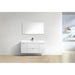 KubeBath Bliss Wall Mount Modern Bathroom Vanity KubeBath