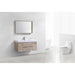 KubeBath Bliss Wall Mount Modern Bathroom Vanity KubeBath