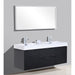 KubeBath Bliss 60" Free Standing Modern Bathroom Vanity KubeBath