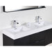 KubeBath Bliss 60" Free Standing Modern Bathroom Vanity KubeBath