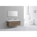 KubeBath Bliss 60" Wall Mount Modern Bathroom Vanity KubeBath