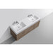 KubeBath Bliss 60" Free Standing Modern Bathroom Vanity KubeBath