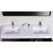 KubeBath Bliss 60" Wall Mount Modern Bathroom Vanity KubeBath