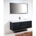 KubeBath Bliss 60" Wall Mount Modern Bathroom Vanity KubeBath
