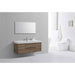 KubeBath Bliss 60" Wall Mount Modern Bathroom Vanity KubeBath