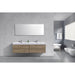 KubeBath Bliss Double Sink Wall Mount Modern Bathroom Vanity KubeBath