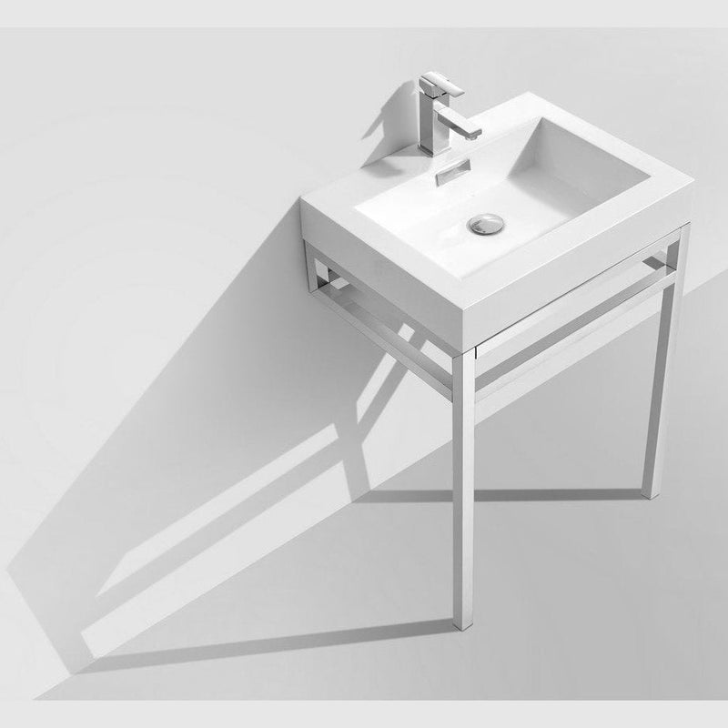 haus-24-stainless-steel-console-w-white-acrylic-sink-chrome-ch24