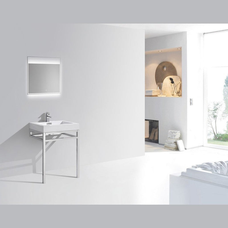 haus-24-stainless-steel-console-w-white-acrylic-sink-chrome-ch24