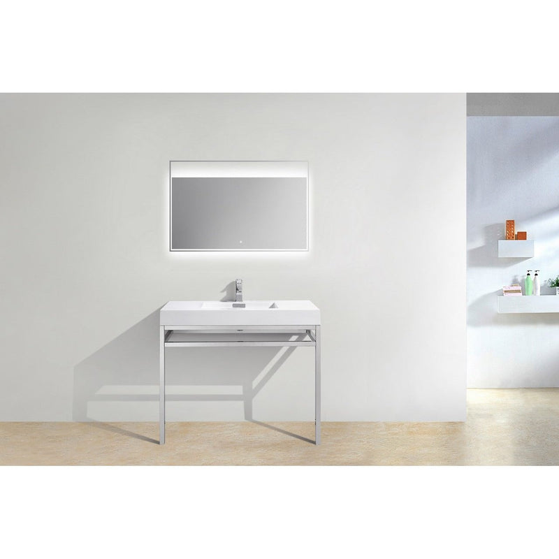 haus-40-stainless-steel-console-w-white-acrylic-sink-chrome-ch40