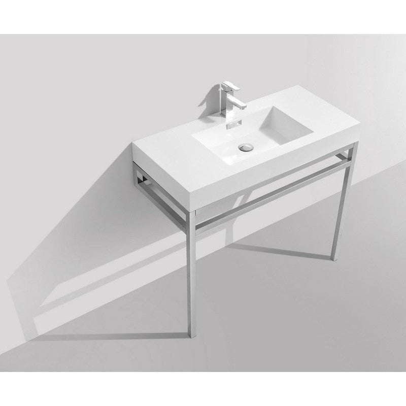 haus-40-stainless-steel-console-w-white-acrylic-sink-chrome-ch40