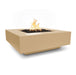 The Outdoor Plus 48" Cabo Square Fire Pit | GFRC Concrete The Outdoor Plus