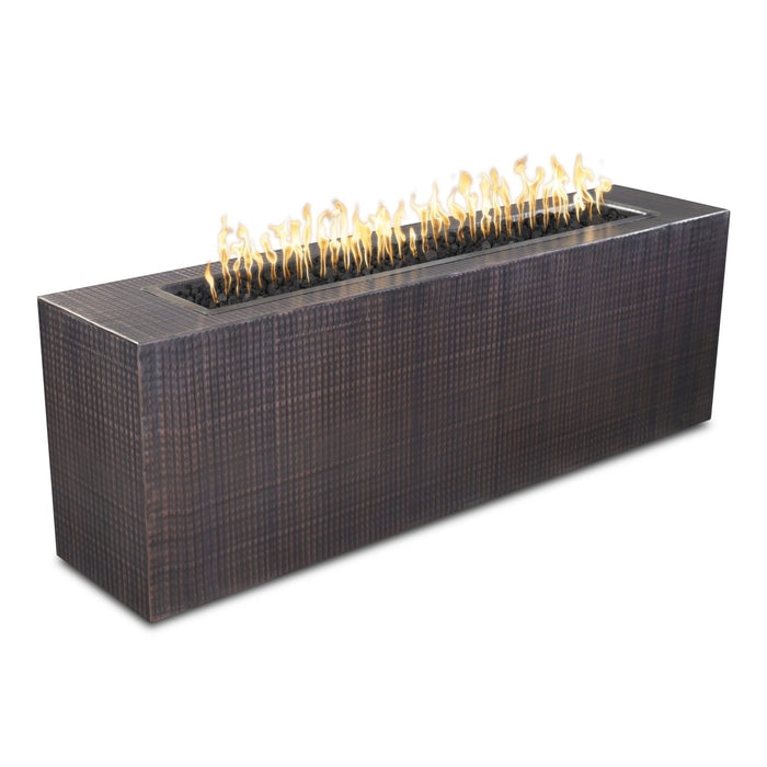 The Outdoor Plus Carmen 72" x 16" x 24" Fire Pit | Copper The Outdoor Plus