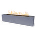 The Outdoor Plus Carmen 72" x 16" x 24" Fire Pit | GFRC Concrete The Outdoor Plus