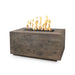 The Outdoor Plus Catalina Fire Pit | Wood Grain Concrete The Outdoor Plus