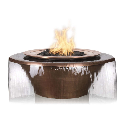 The Outdoor Plus Cazo Fire & Water Bowl 360° Spill | Hammered Patina Copper The Outdoor Plus