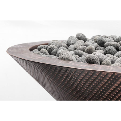 The Outdoor Plus Cazo 48" Fire Pit Narrow Ledge | Copper The Outdoor Plus