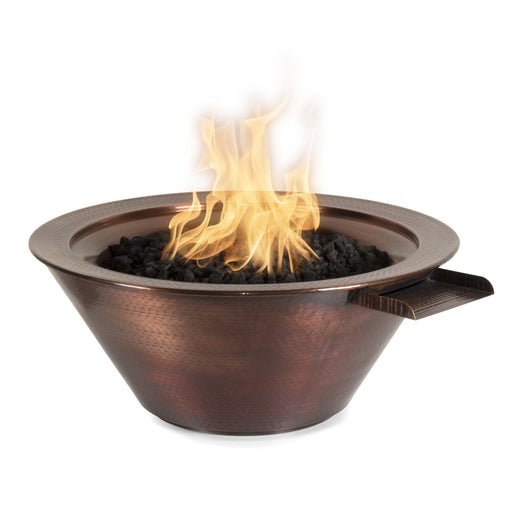 The Outdoor Plus Cazo Fire & Water Bowl | Hammered Patina Copper The Outdoor Plus