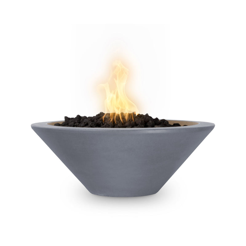 The Outdoor Plus 48" Cazo GFRC Fire Bowl Low Voltage Electronic Ignition | Natural Gas