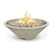 The Outdoor Plus Cazo 48" Fire Pit Narrow Ledge Powder Coated | Low Voltage Electronic Ignition The Outdoor Plus