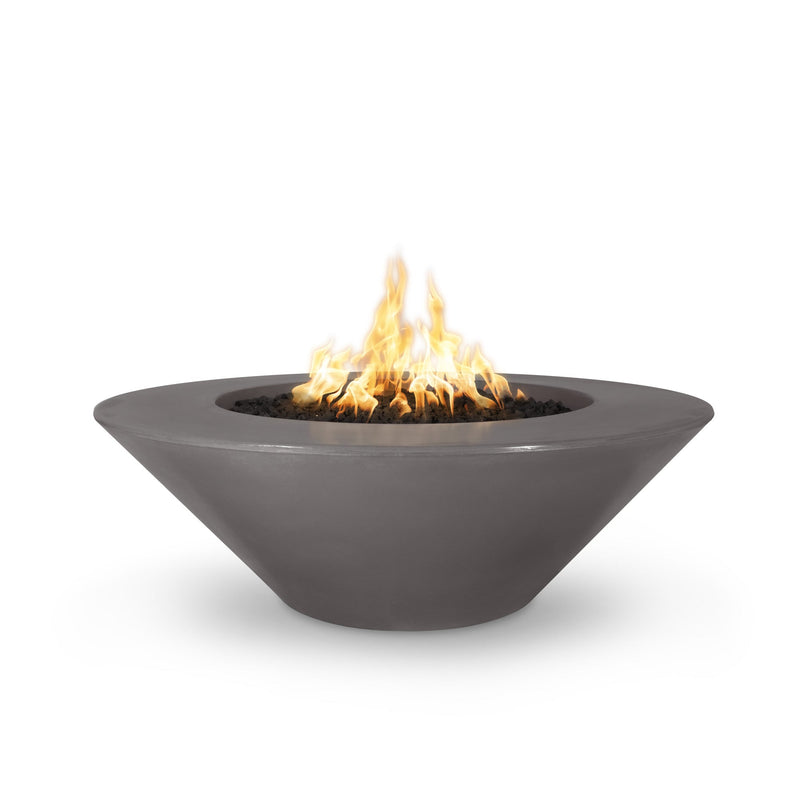 The Outdoor Plus Cazo 48" Fire Pit  Wide Ledge Powder Coated | Spark Ignition with Flame Sense