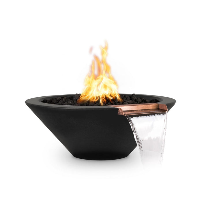 The Outdoor Plus Cazo Fire & Water Bowl | GFRC Concrete The Outdoor Plus