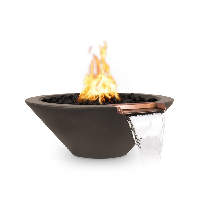 The Outdoor Plus Cazo Fire & Water Bowl | GFRC Concrete The Outdoor Plus