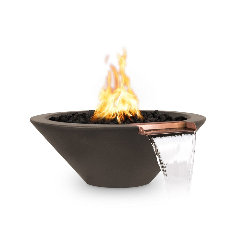 The Outdoor Plus Cazo Fire & Water Bowl | GFRC Concrete