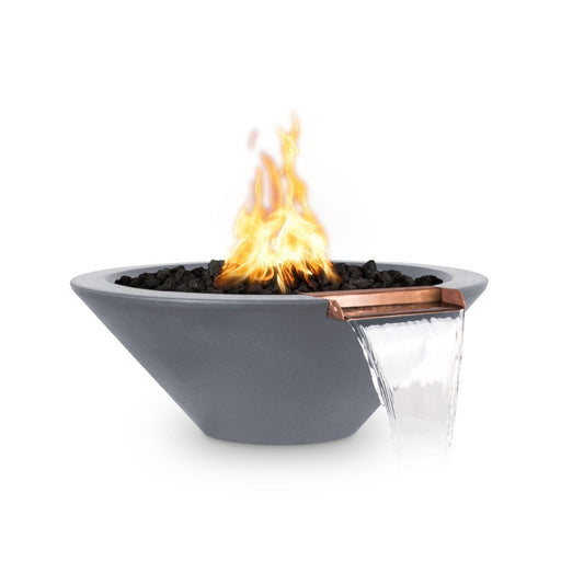 The Outdoor Plus Cazo Fire & Water Bowl | GFRC Concrete The Outdoor Plus