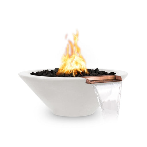 The Outdoor Plus Cazo Fire & Water Bowl | GFRC Concrete The Outdoor Plus