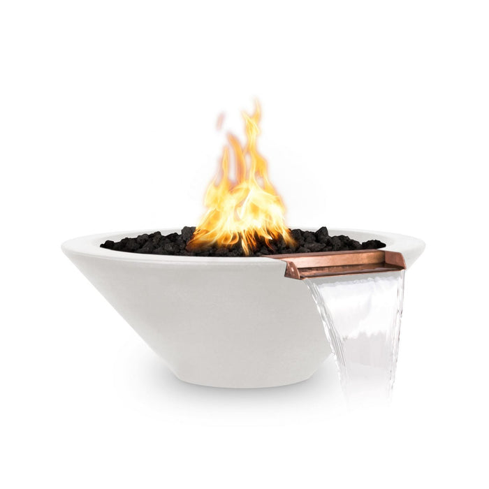 The Outdoor Plus Cazo Fire & Water Bowl | GFRC Concrete The Outdoor Plus
