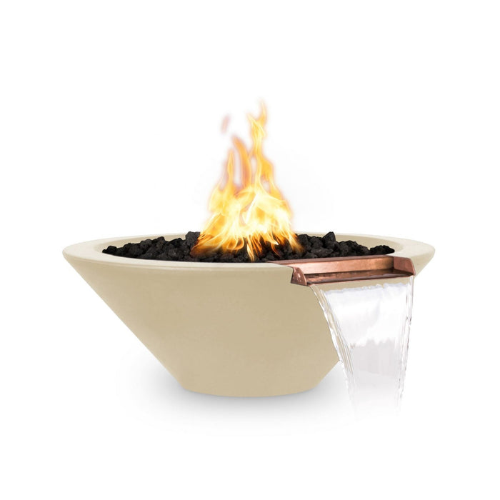 The Outdoor Plus Cazo Fire & Water Bowl | GFRC Concrete The Outdoor Plus