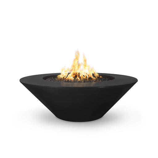 The Outdoor Plus Cazo 48" Fire Pit  Wide Ledge Powder Coated | Low Voltage Electronic Ignition The Outdoor Plus