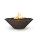 The Outdoor Plus Cazo 60" Fire Pit  Wide Ledge Powder Coated | Match Lit The Outdoor Plus