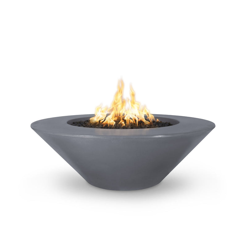 The Outdoor Plus Cazo 48" Fire Pit  Wide Ledge Powder Coated | Spark Ignition with Flame Sense