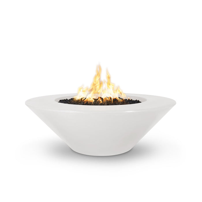 The Outdoor Plus Cazo 48" Fire Pit  Wide Ledge Powder Coated | Low Voltage Electronic Ignition The Outdoor Plus