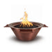 The Outdoor Plus Cazo Fire & Water Bowl 4-Way Spill | Hammered Patina Copper The Outdoor Plus