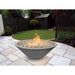 The Outdoor Plus Cazo Fire Pit Narrow Ledge | GFRC Concrete | Metal Powder Coat The Outdoor Plus