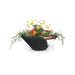 The Outdoor Plus 48" Round Cazo GFRC Planter & Water Bowl The Outdoor Plus