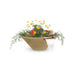 The Outdoor Plus 48" Round Cazo GFRC Planter & Water Bowl The Outdoor Plus