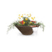 The Outdoor Plus 48" Round Cazo GFRC Planter & Water Bowl The Outdoor Plus