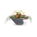 The Outdoor Plus 48" Round Cazo GFRC Planter & Water Bowl The Outdoor Plus