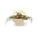 The Outdoor Plus 48" Round Cazo GFRC Planter & Water Bowl The Outdoor Plus