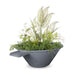 The Outdoor Plus 36" Cazo Powder Coated Planter & Water Bowl The Outdoor Plus