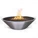 The Outdoor Plus Cazo 48" Fire Pit Narrow Ledge | Stainless Steel The Outdoor Plus