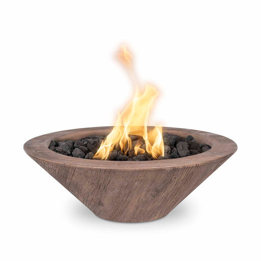 The Outdoor Plus Cazo Cazo Fire Bowl | Wood Grain Concrete The Outdoor Plus