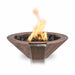 The Outdoor Plus Cazo Fire & Water Bowl | Wood Grain Concrete The Outdoor Plus